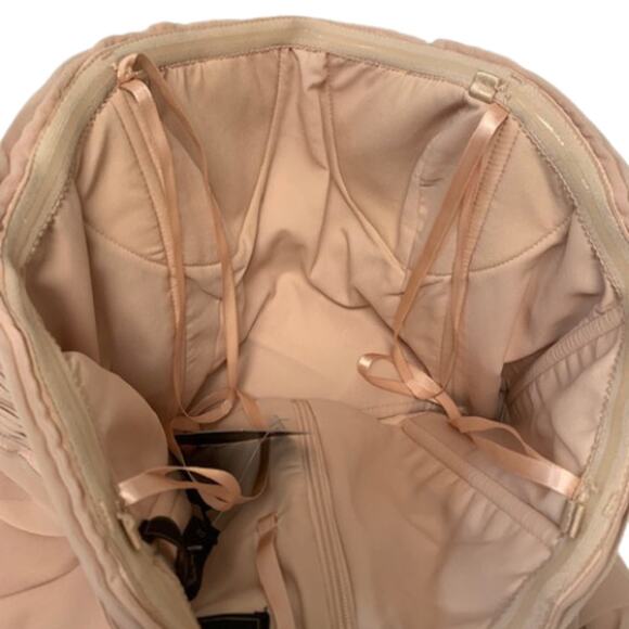 NWT BCBGMAXAZRIA Strapless Chiffon Formal Long Pink Dress | 2 - Picture 5 of 11